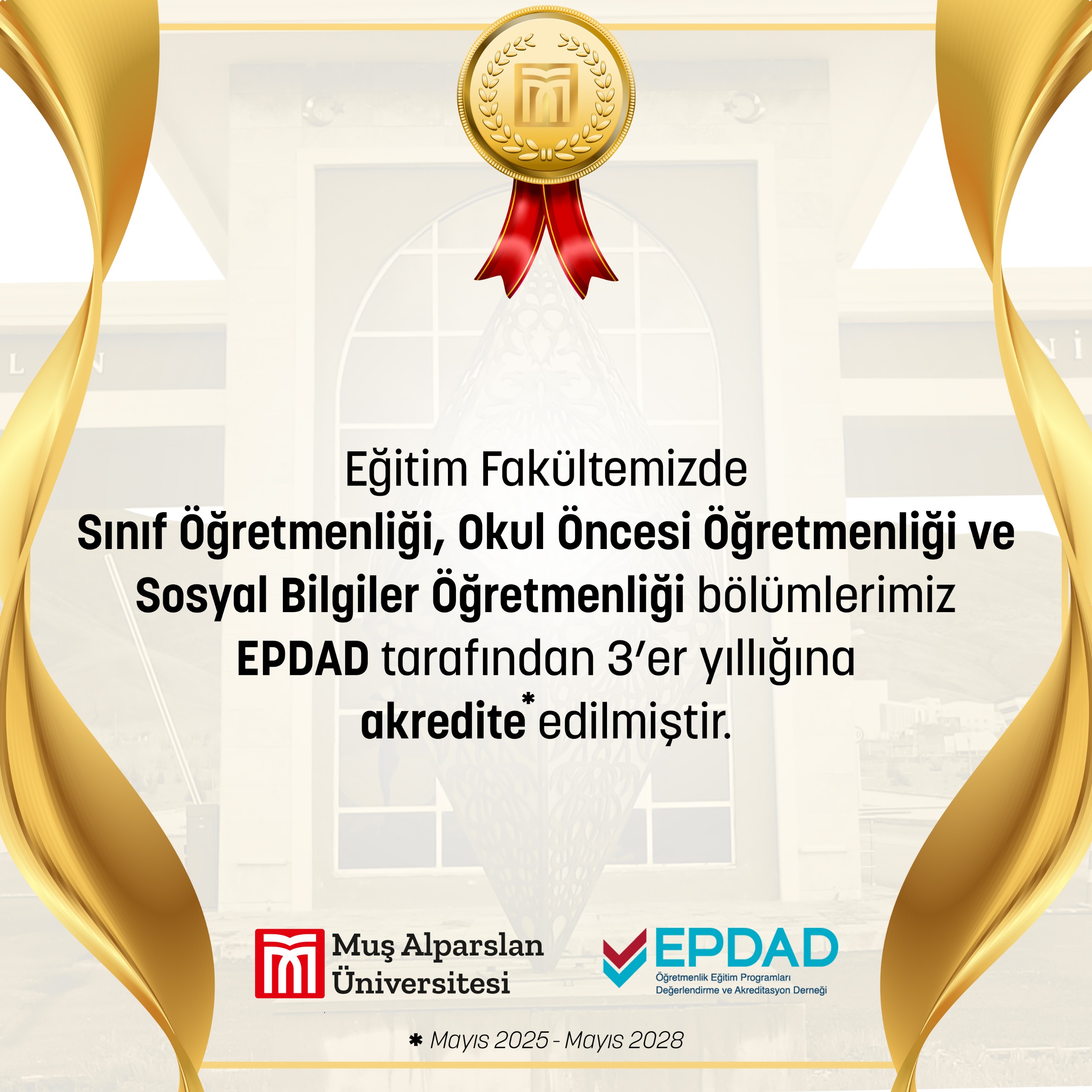 egitim-fakultemizin-uc-lisans-programi-epdad-tarafindan-akredite-edildi-7138